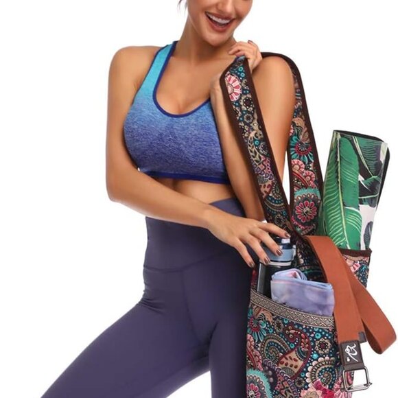 Yoga Mat Bag with Large Size Open Pocket(1 Bag(Any Style)) - Picture 6 of 16